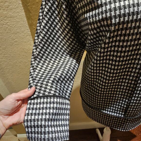 Jones New York L NWT Gingham Top Preppy Smart Classic Workwear Minimalist Chic - Picture 7 of 16